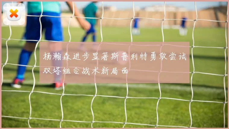 杨瀚森进步显著斯普利特勇敢尝试双塔组合战术新局面
